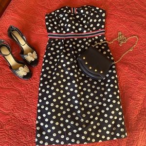 Anthropologie Maeve Strapless Dress